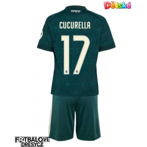 Real Madrid Marc Cucurella #17 Dětské Venkovní dres komplet 2026-27 Krátký Rukáv (+ trenýrky)
